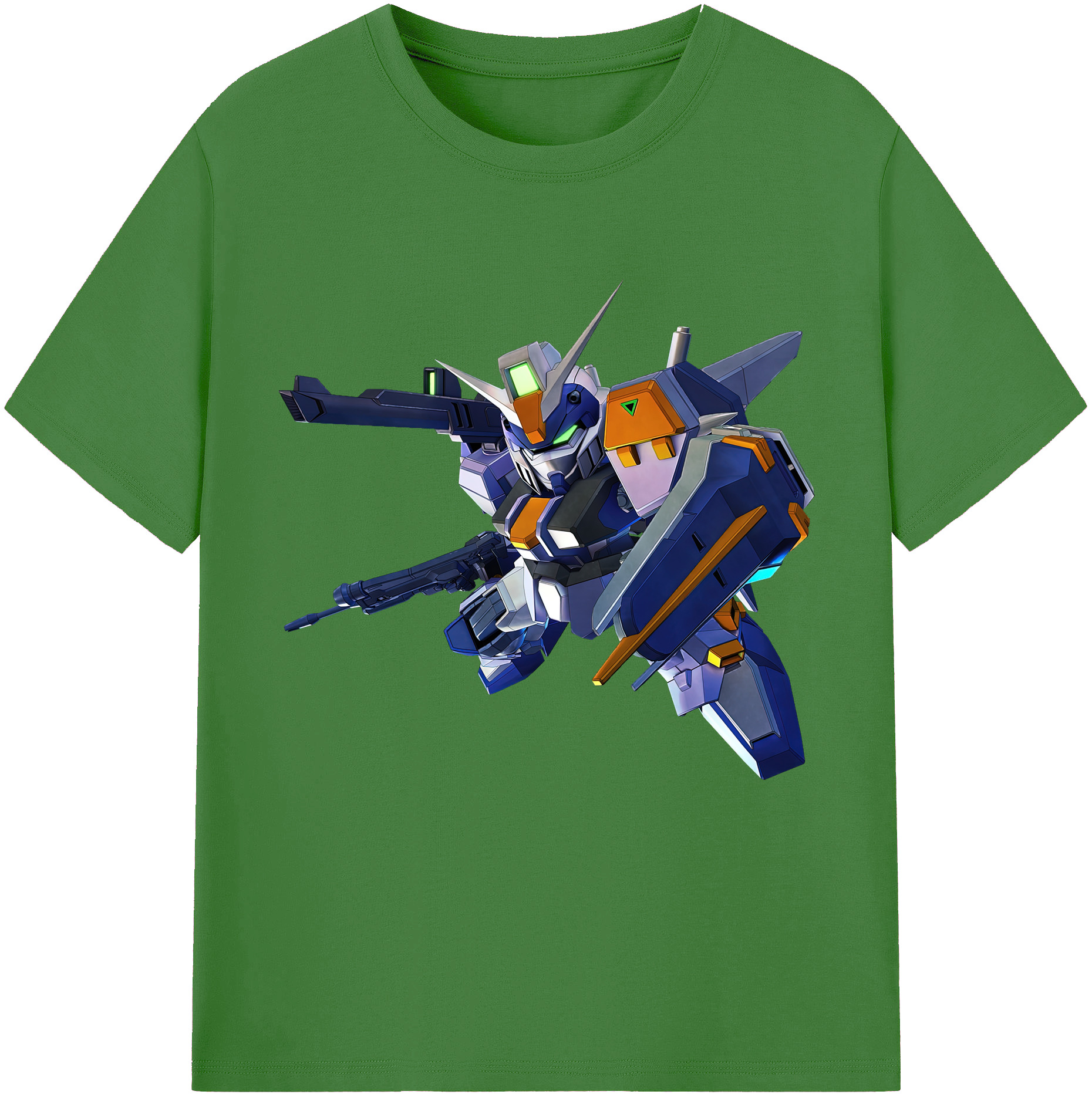 （画像用） 機動戦士ガンダム Mobile Suit Gundam レディースカジュアルプリントTシャツ（綿100％）